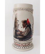 Vintage Norman Rockwell Collectors Stein Mug &quot;The Captain and First Mate&quot; - £5.08 GBP