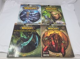 LOT 4 World of Warcraft BradyGames Master Guide 2/Dungeon Companion/Burning Crus - $39.95