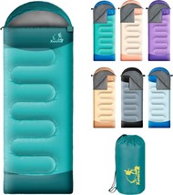 Adult And Child Sleeping Bags - 3 Seasons, Cold And Warm Weather, Waterproof - - £30.54 GBP
