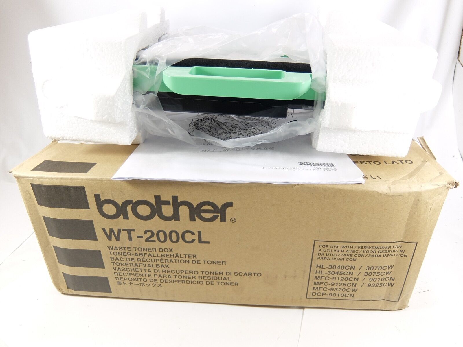 Brother WT-200CL Waste Toner Box fits HL-3040CN HL-3045CN  - $9.50