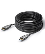 Fiber Optic Hdmi Cable 50 Feet, Hdmi 2.0, 18Gbps, Supports, Slim And Fle... - $75.41 CAD