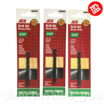 ACE 2000040  3/32&quot;  Drill Bit Heavy Duty  Pack of 3 - £14.98 GBP