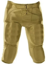 Alleson Athletic 688DY Youth X-Sm Vegas Gold Integrated W 7 Pads Footbal... - $35.52