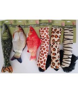 Plush Kitten Cat Toys Fish and Animal Legs-Tails, Rattles, 1/Pk, Select:... - £2.74 GBP