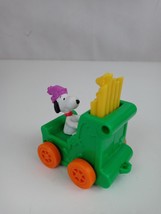 1994 McDonalds Happy Meal Toy Train Car Snoopy Organ - £6.06 GBP