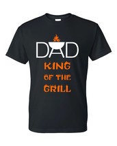 Fathers Day Grilling Shirt, Dad King of the Grill Shirt, Dad King of the Grill  - £11.70 GBP+