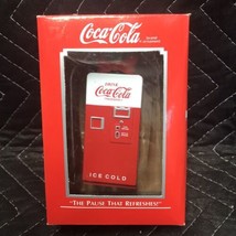Vintage Coca Cola Enesco Collection 1989 Ornament Coke Machine &amp; Polar Bears Nib - £6.99 GBP