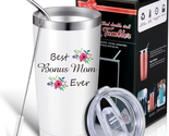 Mothers Day Gifts for Mom, Best Ever Mom Tumbler 20 Oz, Step Mom Gifts, ... - $21.51