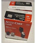 Accu Chek Guide Diabetic Test Strips - 2 Boxes of 50 EXP 1/30/26 - $39.00