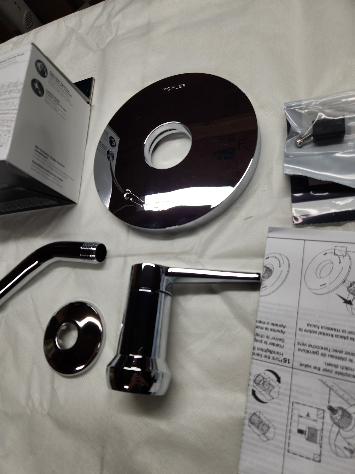 Kohler TS97077-4G-CP Pitch Rite-Temp Shower Trim Kit - Polished Chrome - $82.90