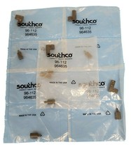 LOT OF 5 NEW SOUTHCO 96-112 REMOVABLE LIFT OFF HINGES 6-32 THREAD HOLE - £39.33 GBP