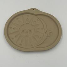 Brown Bag Cookie Art Sun &amp; Moon Clay Cookie Press 1994 Hill Design Retired Vtg - £18.97 GBP