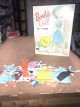 Barbie 1962 Cut-Outs Vtg Fashion Fun Paper Dolls Missing pieces Some wear - £22.99 GBP