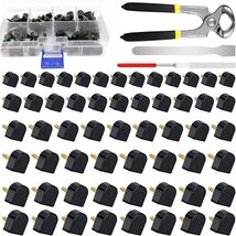 Complete 75Pcs High Heel Repair Kit with Assortment of Sizes for Stilett... - $49.45