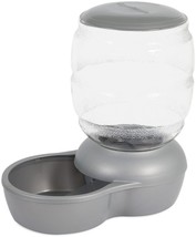 Petmate Replendish Pet Feeder with Microban Pearl Silver Gray - Small - £26.09 GBP