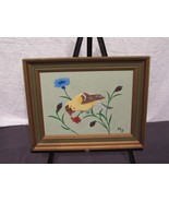 Leather 3D Wall Art Marjorie Decker Framed Goldfinch 12 By 15 - €16,33 EUR