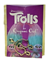 Origami Owl Dreamworks Trolls Satin and Chenille Personality Dangle DG4077 New - £5.98 GBP