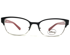 Disney Kinder Brille Rahmen 3E 1009 3170 Schwarz Rot Silber Cat Eye 46-15-125 - £14.82 GBP