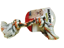 Mammoth Pet Products Flossy Chews 20002V 9&quot; Rope Bone Colors - £12.35 GBP