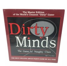 Dirty Minds Master Edition Board Adult Game Naughty Clues Bachelorette P... - £11.65 GBP