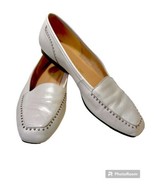 Anzo Angiolini Liberty Womens Size 8M Champagne Studded Leather Loafer F... - €17,32 EUR