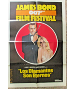 SEAN CONNERY AS JAMES BOND 007 (JAMES BOND FILM FESTIVAL) ORIG,MOVIE POSTER - $590.90 CAD