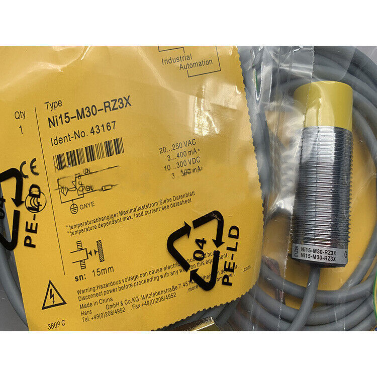 1PCS NEW For TURCK Ni15-M30-RZ3X NI15-M30-AZ3X/S90 Proximity Switch sensor - $17.41+