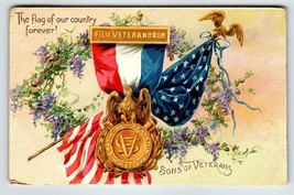 Memorial Decoration Day Postcard Sons Of Veterans Medal For Civil War Tuck 1907 - £12.77 GBP