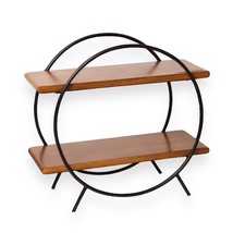 Circular Home And Kitchen Organizer Rack/Storage Shelves/Spice Shelf/Wooden Orga - £42.08 GBP