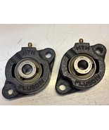 2 Quantity NTN 3&quot; 2 Bolt Flange Bearing with 1/2&quot;Insert | FLU201V | (2 Q... - $56.16 CAD
