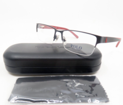 New Polo Ralph Lauren Ph 1152 9277 Matte Black 0N Red Authentic Eyeglasses 56-17 - £69.13 GBP