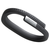 Jawbone Up Activity Tracking Wristband Medium Speed Calories Sleep Black READ - $13.50