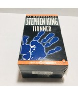 THINNER Stephen King 1997 Audio CASSETTE Tapes Unabridged AUDIOBOOK Set ... - £24.86 GBP