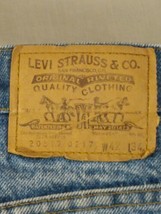 Levis 517 Saddleman 20517-0217 Jeans Orange Tab Size 42 x 34 Vtg 80s Distressed - £60.05 GBP