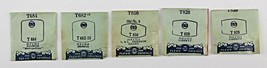 *GS Germanow-Simon Replacement Crystals T682-15, T684, T850, 2 x T820 - $9.22