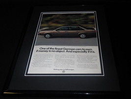 1982 Volkswagen VW Framed 11x14 ORIGINAL Advertisement - $34.64