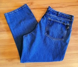 Redhead Jeans Straight Leg Blue Cotton Denim Size 44x32 Fits 44x30 Bass Pro - £14.20 GBP