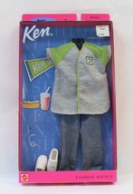 Ken Fashion Avenue Baseball Fan Jersey Shirt Jeans Sneakers Cardboard Access - £12.58 GBP