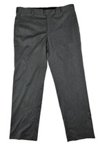 JF J Ferrar Slim Men Size 34x30 (Measure 35x29) Gray Dress Pants - £5.64 GBP