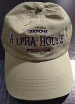 Alpha House 2008 Pro-Am Golf Tournament Ball Cap Trucker Hat One Size - $9.85