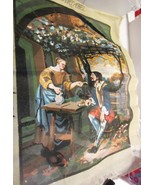 Fleur de Paris Needlepoint Canvas Seventeenth century tavern scene - $85.50