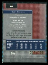 2005 Bowman Best 17/199 #87 Glen Perkins Minnesota Twins Baseball Card - £1.55 GBP