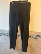 Vince Black Double Pleat Front Trousers Sz 2 Nwot - £73.30 GBP