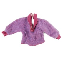 Vintage 1987 Barbie Ken Sweater Soft Fashions 4502 Purple Collared VNeck... - $11.99