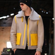SANI - Original New Winter Genuine Leather Clothing Male Genuine Sheep L... - £685.85 GBP