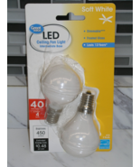 Great Value LED Ceiling Fan Light Bulbs.  2 Pack.  4 Watt.  450 Lumens. ... - $8.00