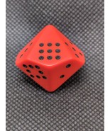 Vintage Dark Orange D10 With Black Colored Pips 25MM Dice - $437.12 MXN Vintage Dark Orange D10 With Black Colored Pips 25MM Dice - $437.12 MXN