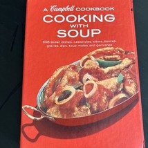 Vintage A Campbell Cookbook Cooking With Soup Book 608 Recipes Main Dishes Dips - £10.32 GBP