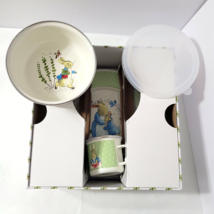 Peter Rabbit Beatrix Potter Children's 3 pc Dinner Set By Frederick Warn... - $44.05