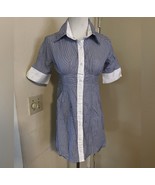 C·O·L·Z·A Blue Bangle Stripe with White Details Dresses - $1,100.91 MXN